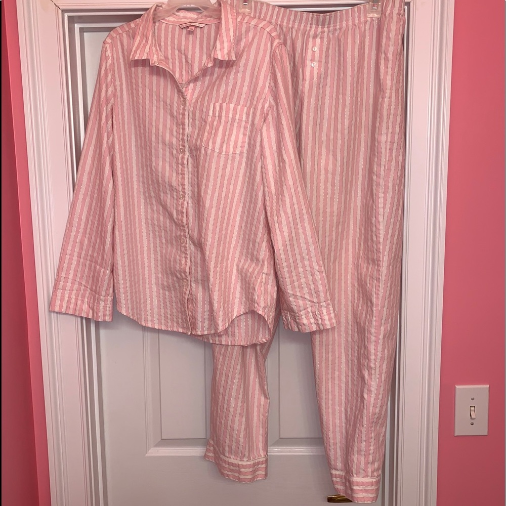 Victoria’s Secret Striped Pajama Set